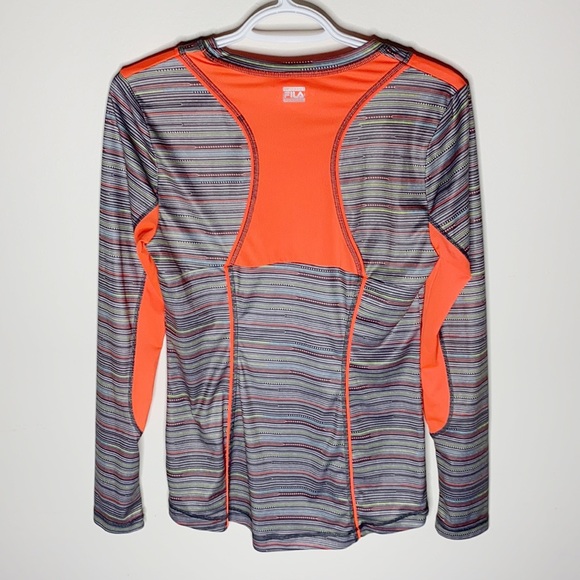 Fila Performance running neon mesh insert top sz S - Picture 2 of 10